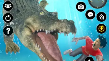 Captura de tela de Crocodile Games - Animal Games 7