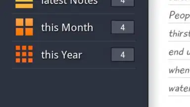 Captura de tela de Notes Plus 5