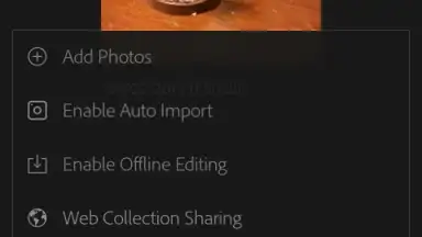 Captura de tela de Adobe Photoshop Lightroom 2