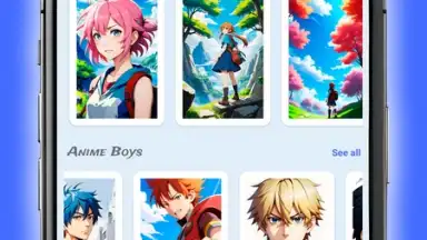 Captura de tela de AR Drawing Anime 4