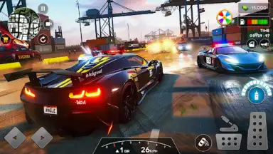 Captura de tela de Car Driving Games Car Racing 11