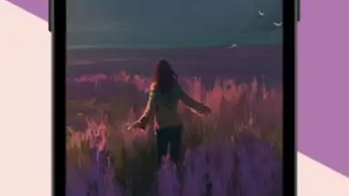 Captura de tela de Wallpaper Aesthetic for Girls 3