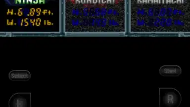 Captura de tela de Snes9x EX+ 17