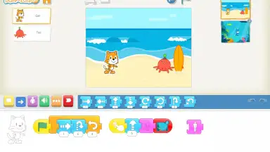 Captura de tela de ScratchJr 4