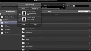 Captura de tela de Network Audio Remote 5