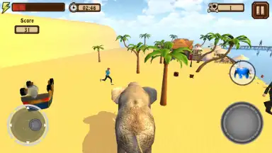Captura de tela de Elephant Simulator Unlimited 3