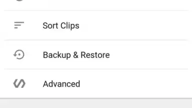 Captura de tela de Native Clipboard 6