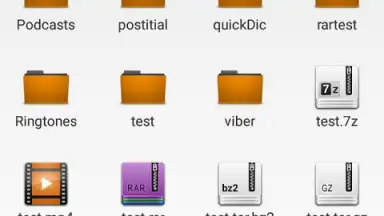 Captura de tela de Arc File Manager 8