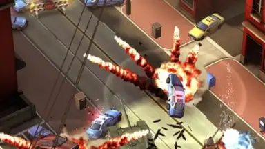 Captura de tela de Smash Bandits Racing 3