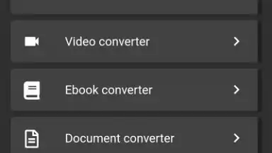 Captura de tela de File Converter 1