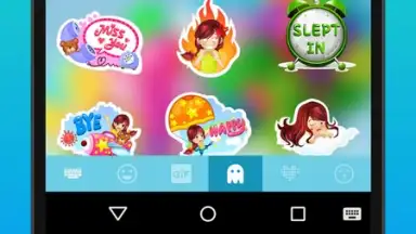 Captura de tela de Emoji Keyboard 3