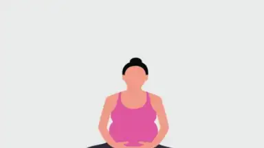 Captura de tela de Pregnancy Yoga 2