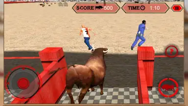 Captura de tela de Angry Bull Attack Arena Sim 3D 2