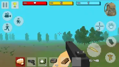 Captura de tela de Zombie Craft Survival 1
