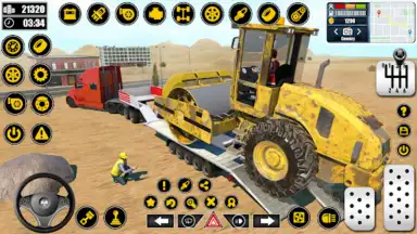 Captura de tela de Road Construction Simulator 3D 6