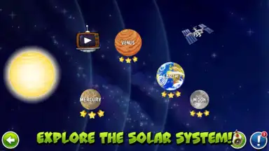 Captura de tela de Angry Birds Space HD 11