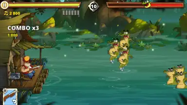 Captura de tela de Swamp Attack 2 7