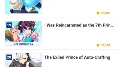 Captura de tela de K MANGA 4
