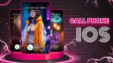 Captura de tela de iOS Call Screen Themes - iOS Caller Themes 5
