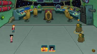 Captura de tela de Futurama Worlds of Tomorrow 2