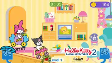 Captura de tela de Hello Kitty games - car game 2