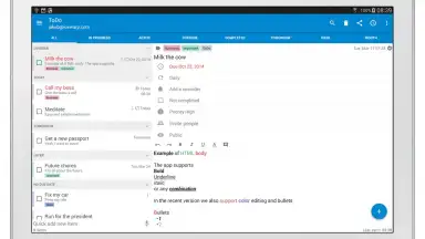 Captura de tela de Tasks & Notes 7