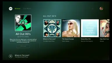 Captura de tela de Spotify for Android TV 7