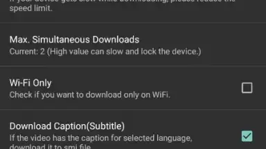 Captura de tela de TubeMate YouTube Downloader 20