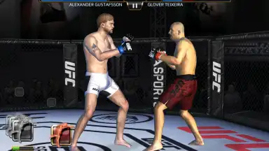 Captura de tela de EA Sports: UFC 7