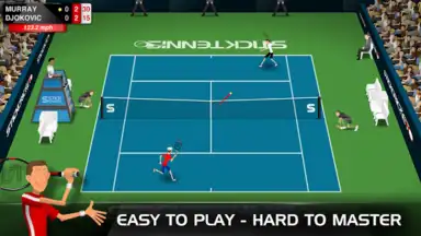 Captura de tela de Stick Tennis 4