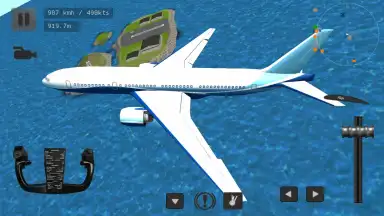 Captura de tela de Flight Simulator 8