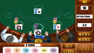 Captura de tela de World Blackjack 3