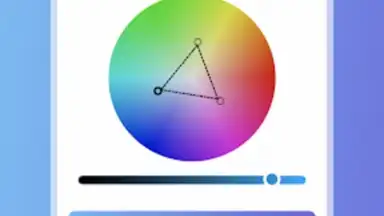 Captura de tela de Colour Wheel App 1
