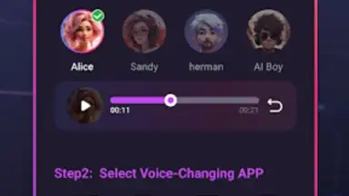 Captura de tela de ABox Voice Changer-Real Time 6