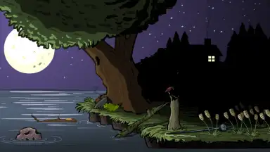 Captura de tela de The Visitor - Alien worm 1