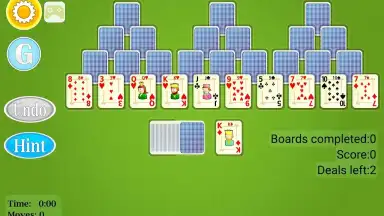 Captura de tela de TriPeaks Solitaire Mobile 1