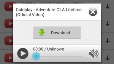 Captura de tela de YouTube MP3 2