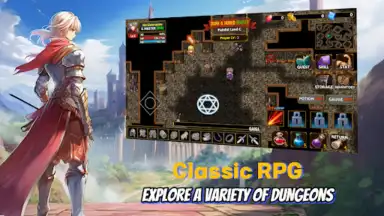 Captura de tela de Darkside Dungeon roguelike rpg 3