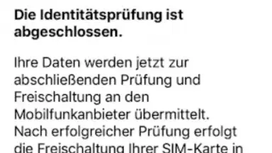 Captura de tela de ALDI TALK Registration 3