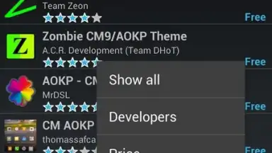 Captura de tela de Theme Chooser Themes 3