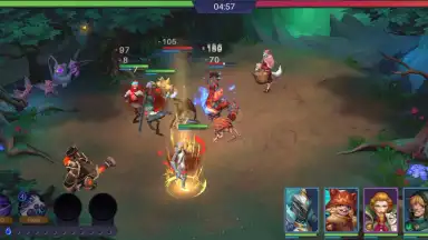 Captura de tela de Wonder Heroes 6