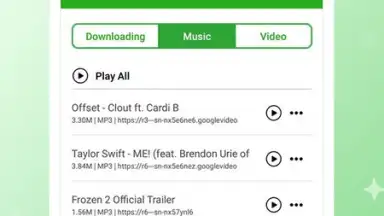 Captura de tela de AnyVid - HD Video Downloader 1