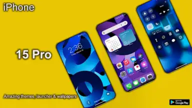 Captura de tela de iOS Launcher: iPhone 15 Pro 5