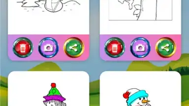 Captura de tela de Panda Coloring Book 3