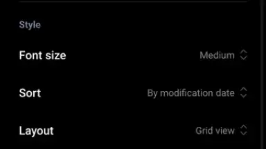 Captura de tela de Xiaomi Notes 15
