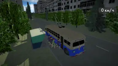 Captura de tela de Micro-Trolleybus Simulator 8