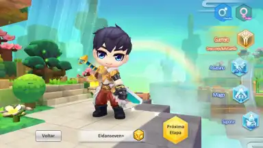 Captura de tela de Rainbow World 3