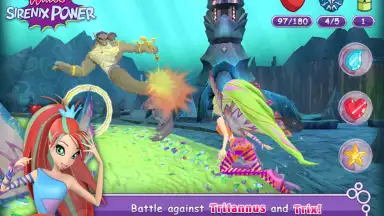 Captura de tela de Winx Sirenix Power 9