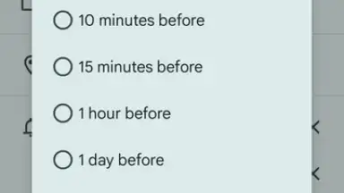 Captura de tela de Google Calendar 5