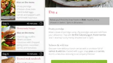 Captura de tela de Slimming World 21